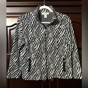Rafael Sport PL Zebra striped‎ Jacket Blazer Vintage Women’s